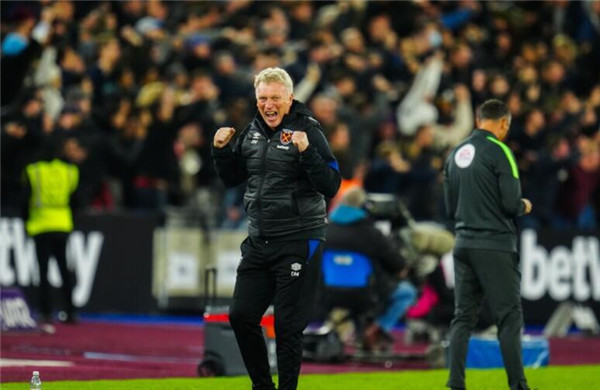  西汉姆联主场击退埃弗顿，莫耶斯战术调整显成效
